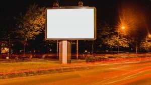 Outdoor advertising LED display